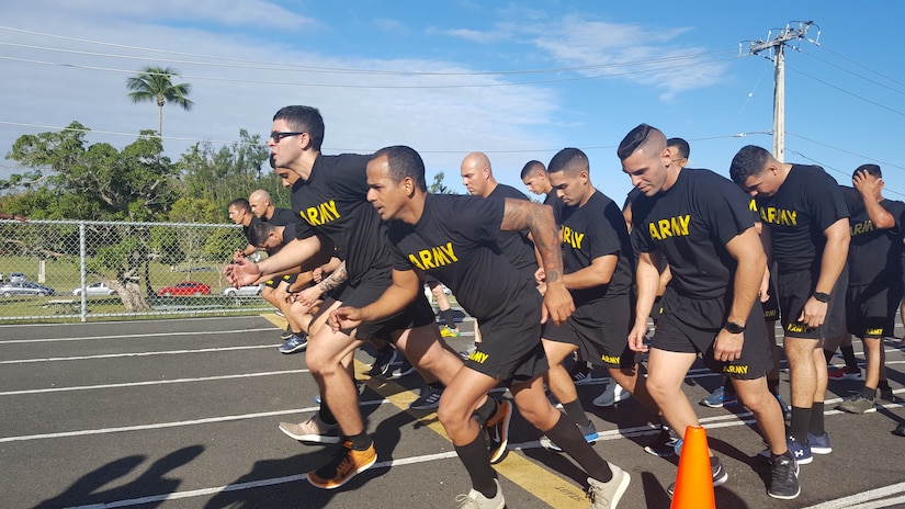 Caribbean Geographical Command troops train in the ACFT