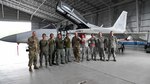 U.S. Air Force F-16 Fighting Falcon egress mechanics pose alongside Philippine Air Force FA-50 egress mechanics upon completion of a subject matter expert exchange during Bilateral Air Contingent Exchange-Philippines (BACE-P) at Cesar Basa Air Base, Philippines, Jan. 22, 2019. This is the seventh iteration of BACE-P established by U.S. Pacific Command and executed by Headquarters Pacific Air Forces.