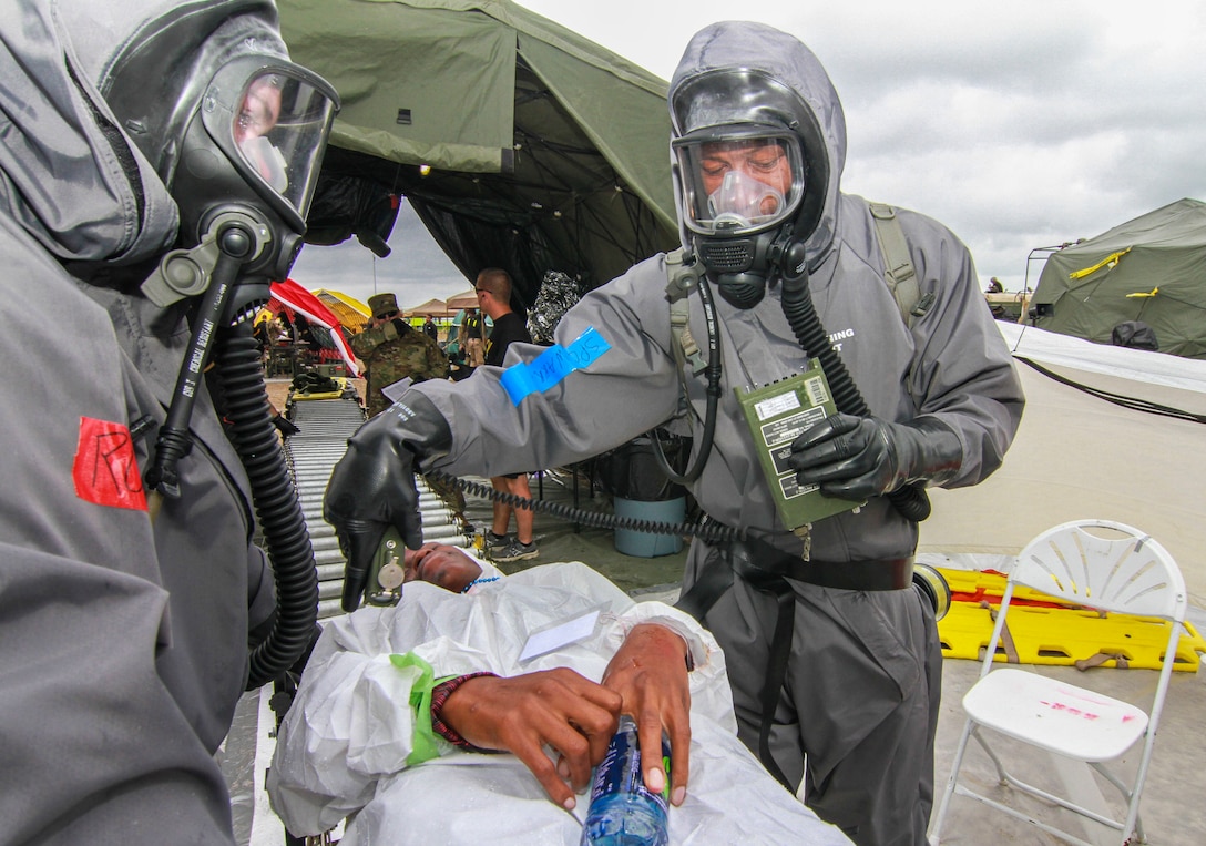 CBRN training exercise in Homestead, Fla.