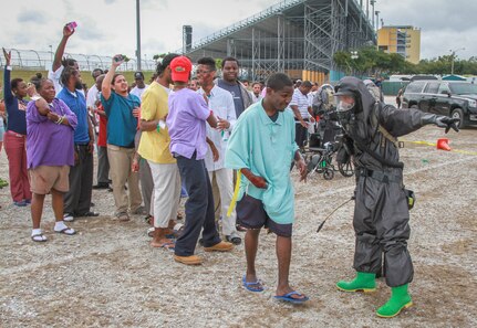 CBRN training exercise in Homestead, Fla.