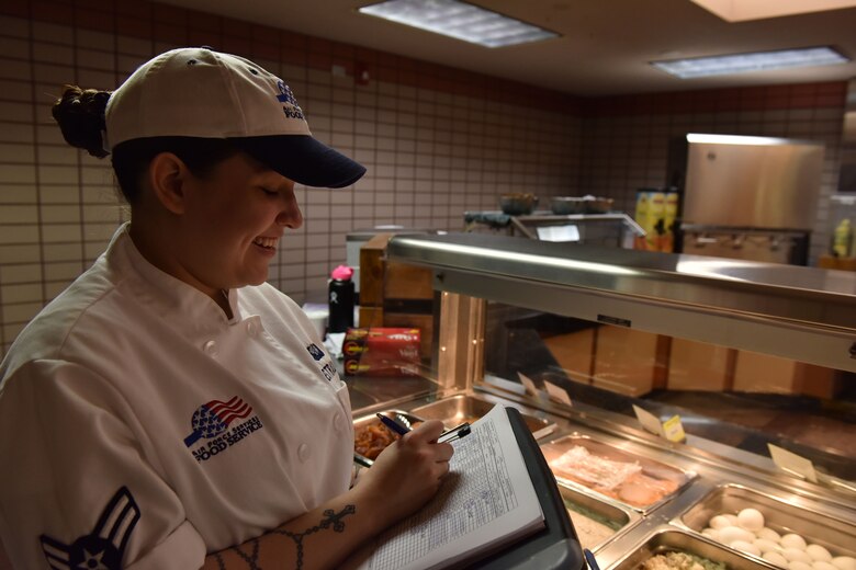 Estrada is one of several Airmen who will train with professional chefs during a week-long course at the Culinary Institute of America, which she has dreamed of doing since high school.