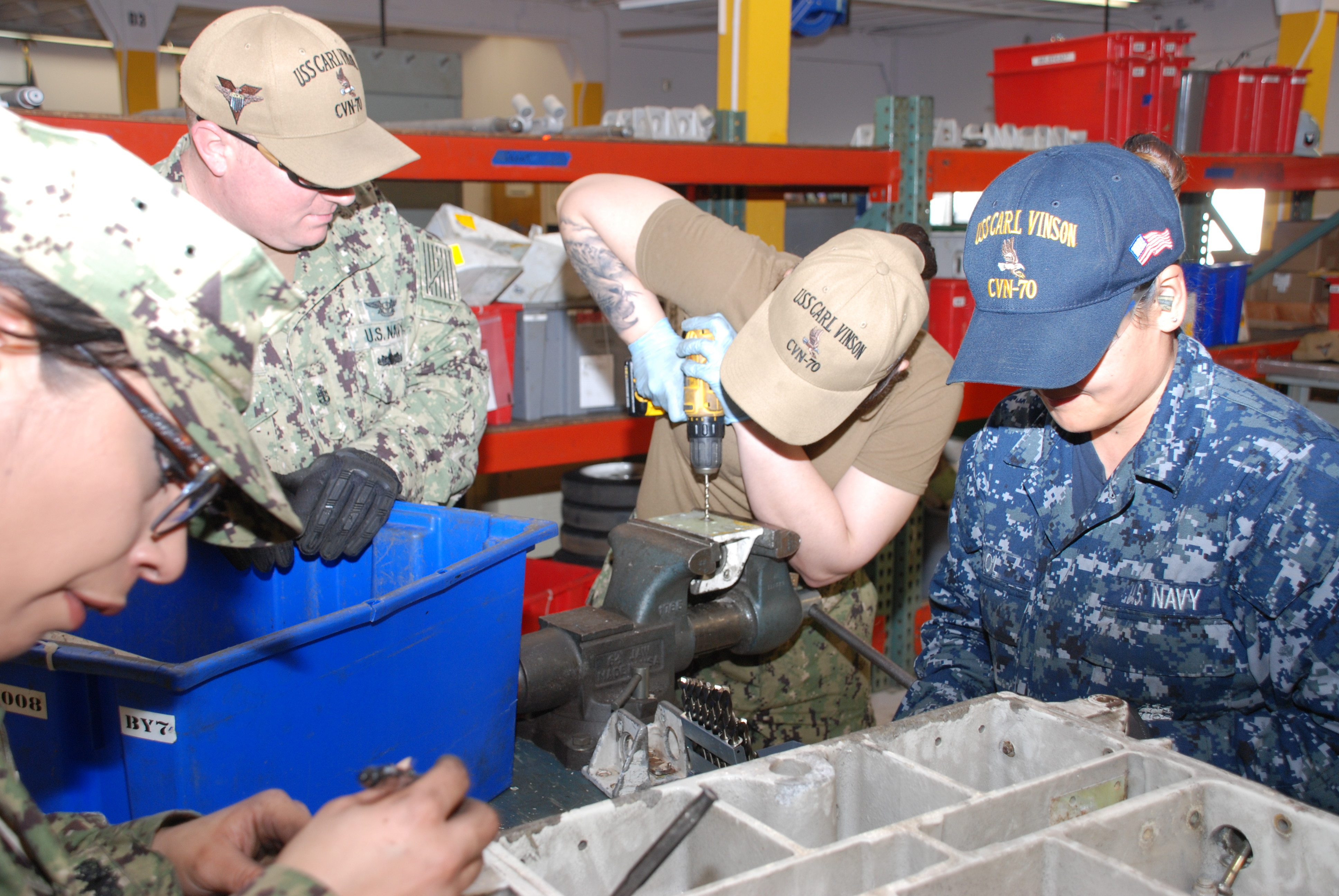 Support Equipment Rework Shop Revives Shipboard Tools > Fleet Readiness ...