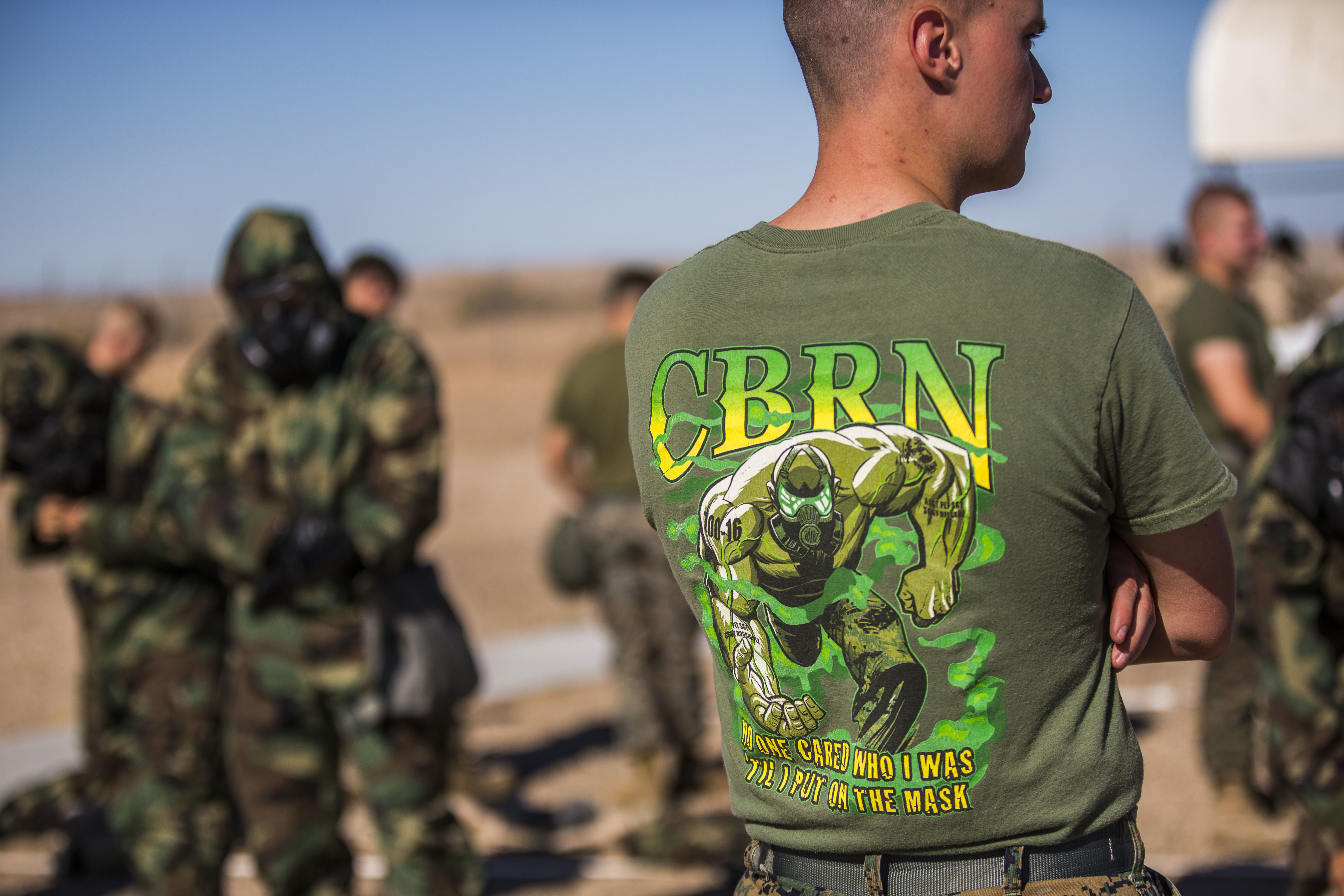 MCAS Yuma Marines Conduct CBRN Training