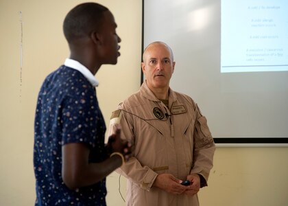 CJTF-HOA, Kamenge Military Hospital partner for Ebola prevention