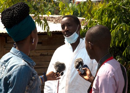 CJTF-HOA, Kamenge Military Hospital partner for Ebola prevention