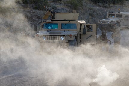 IED, Live Fire, Med Evac Training and more with Civil Affairs at National Training Center