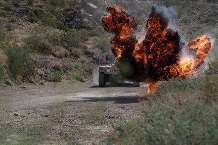 IED, Live Fire, Med Evac Training and more with Civil Affairs at National Training Center