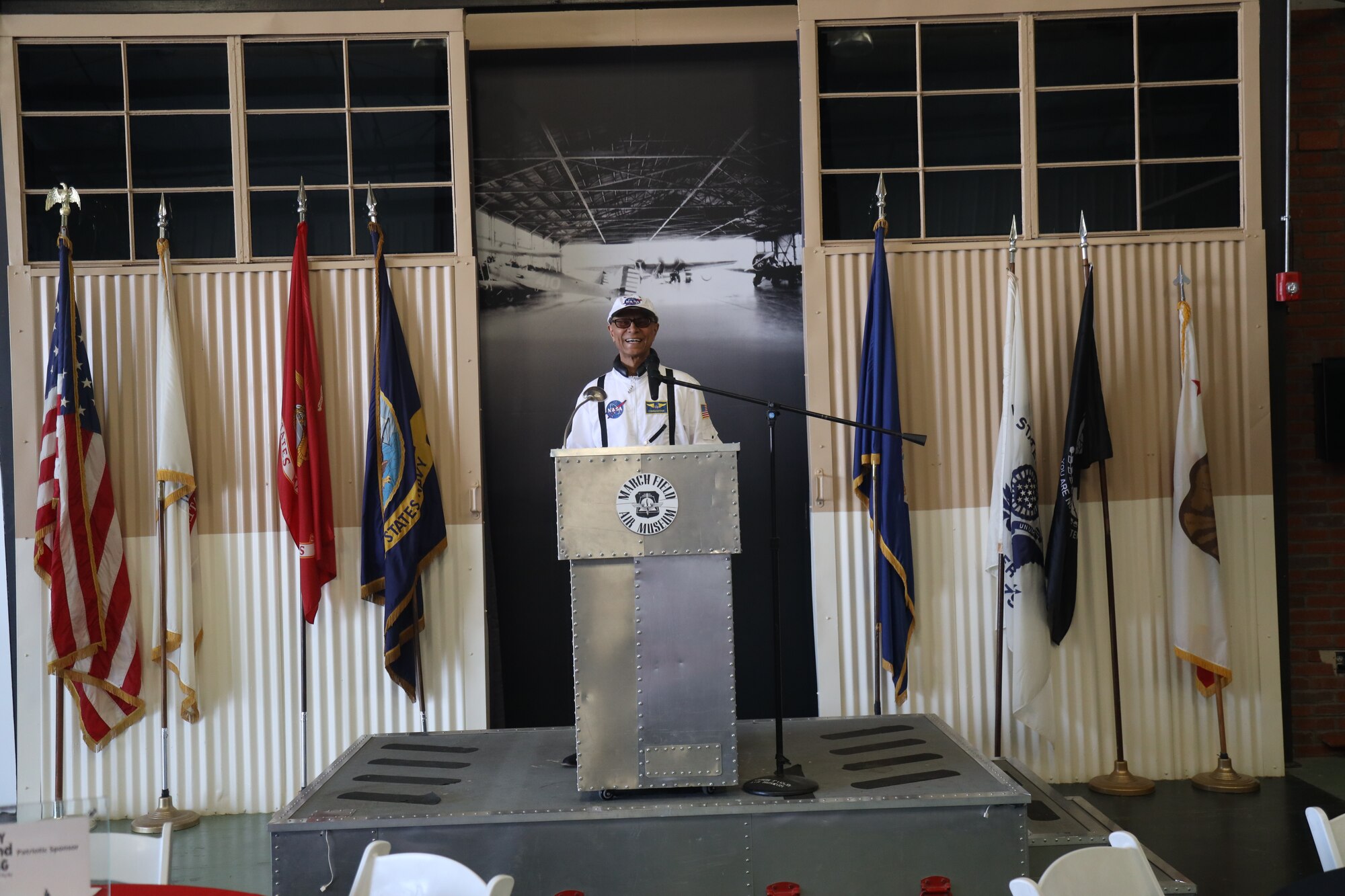 18th Annual celebration for National Flag Day at the March Field Air Museum.