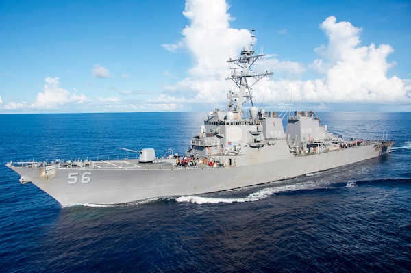 Official U.S. Navy file photo of USS John S. McCain (DDG 56).