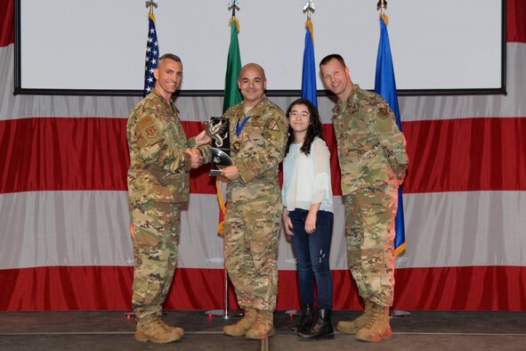 U.S. Air Force Master Sgt. Richard Duken, first sergeant of the 57th Rescue Squadron from Aviano Air Base, Italy, earns the 31st Fighter Wing First Sergeant of the Year. (Courtesy Photo)