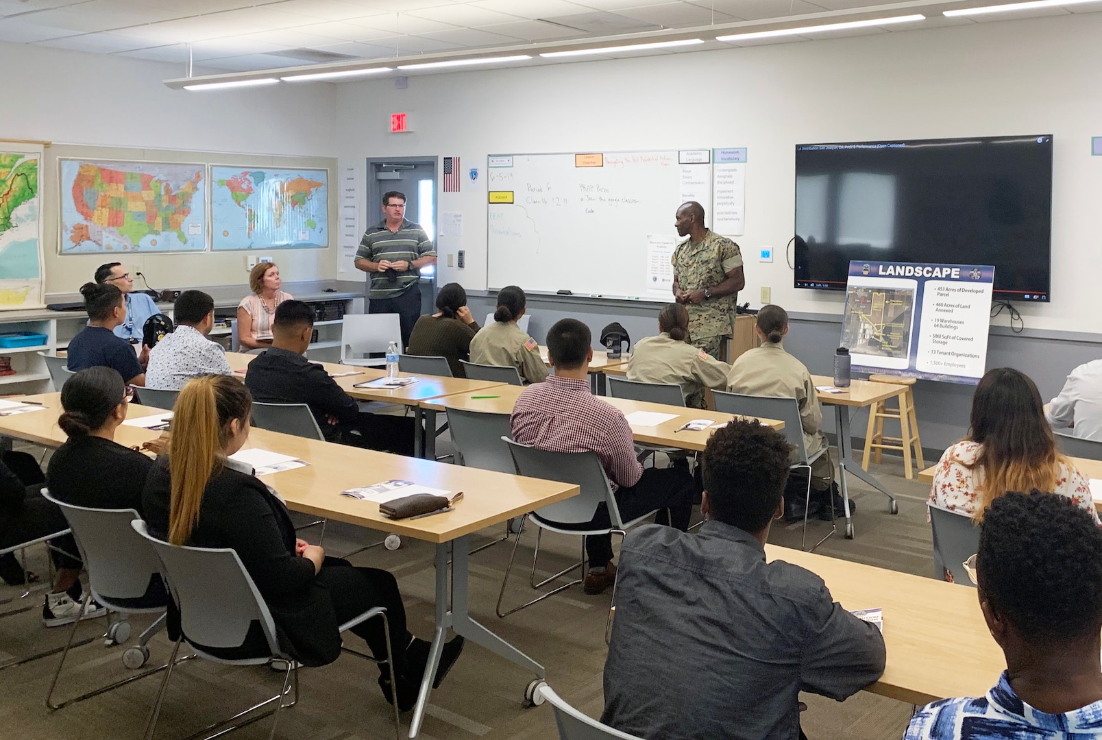 San Joaquin Partnering with the Discovery ChalleNGe Academy to enhance the distribution center’s workforce