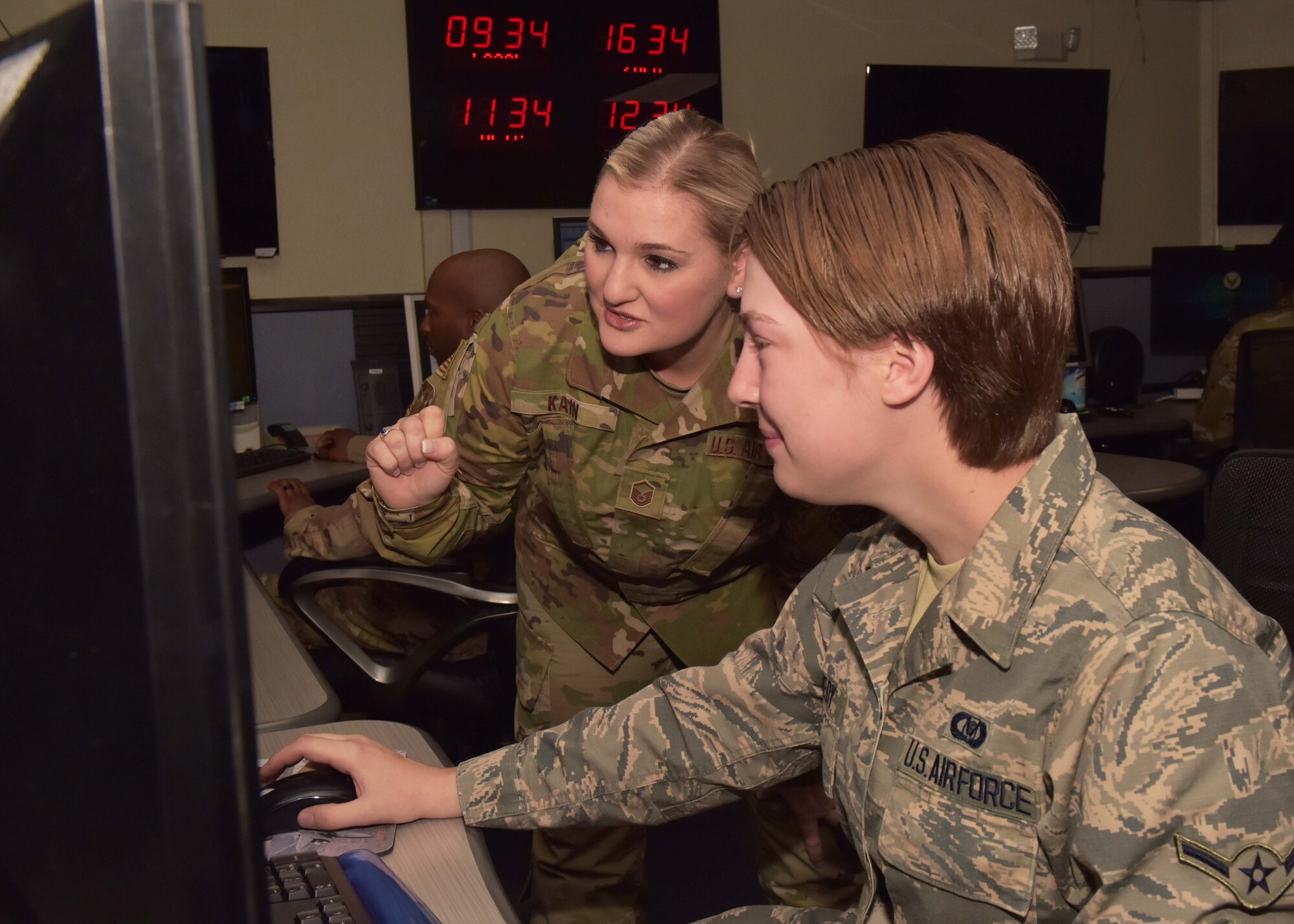 Luke’s command post is in two locations, however, they are considered one team and one unit. The primary location is administratively owned by the 56th Fighter Wing and the alternate site is housed at the 944th Fighter Wing.