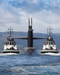 HER MAJESTY’S NAVAL BASE CLYDE, Scotland (July 2, 2018) The Ohio-class ballistic missile submarine USS Alaska (SSBN 732) arrives at Her Majesty’s Naval Base Clyde, Scotland, for a scheduled port visit July 2, 2019. The port visit strengthens cooperation between the United States and United Kingdom, and demonstrates U.S. capability, flexibility, and continuing commitment to NATO allies.