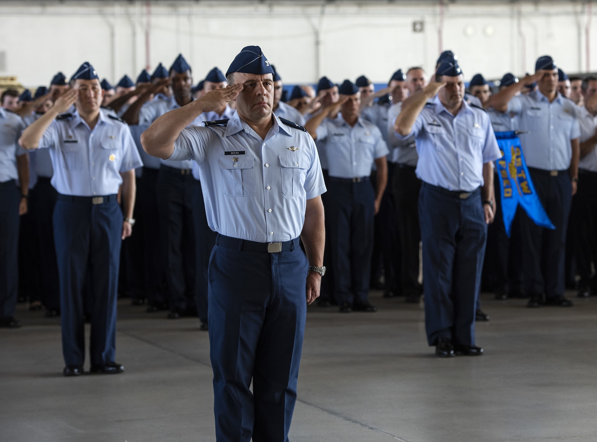 The 96th Test Wing welcomes new commander, Brig. Gen. Scott Cain during a change of command ceremony July 2.