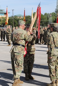 143rd Sustainment Command (Expeditionary) holds change of command