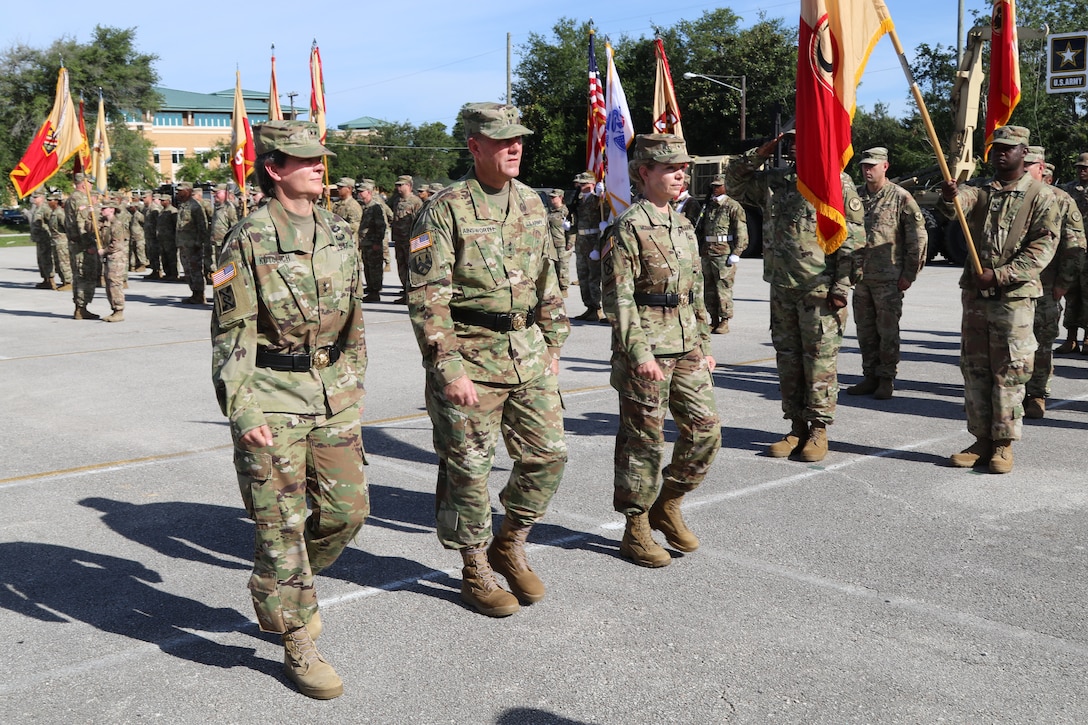 143rd Sustainment Command (Expeditionary) holds change of command
