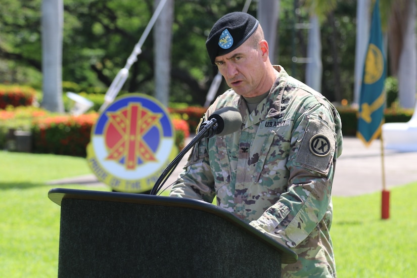 9th Mission Support Command farewells Anderson, welcomes Connelly