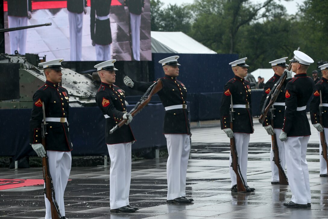 The Honorable President Donald J. Trump hosted a “Salute to America” event which was held to honor all service members past and present. The celebration showcased America’s military with music, military demonstrations and flyovers.
