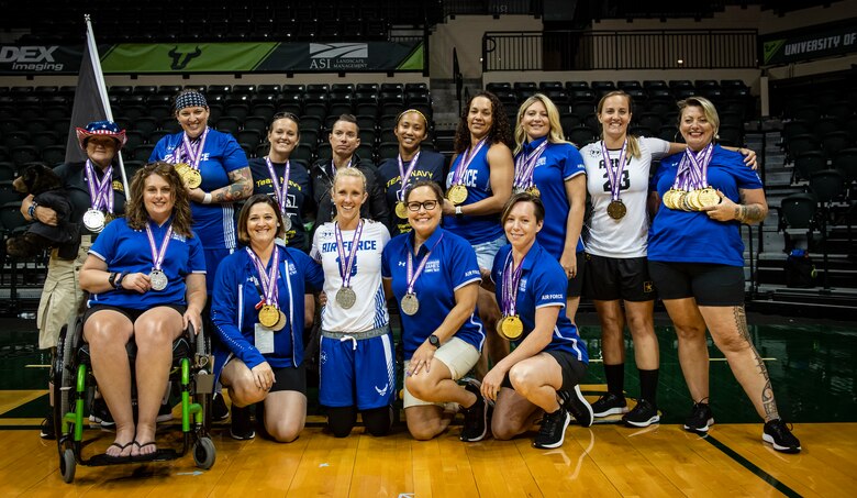 Warrior Games female athletes