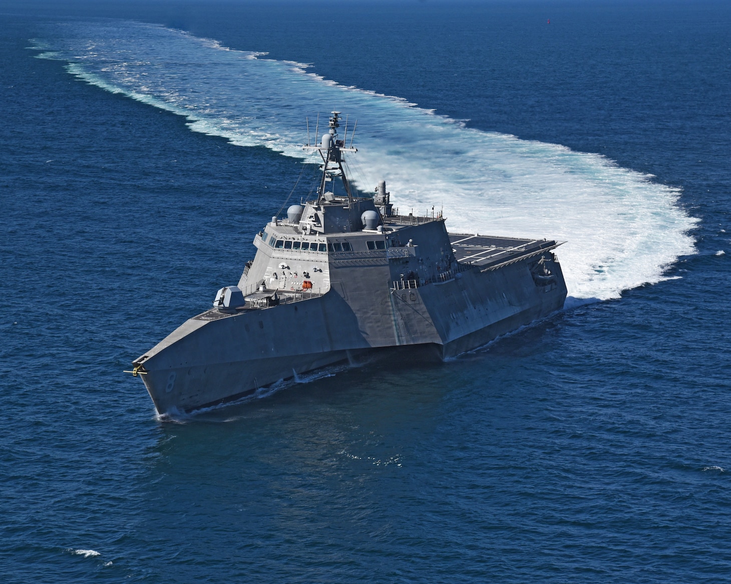 Official U.S. Navy file photo of USS Montgomery (LCS 8).