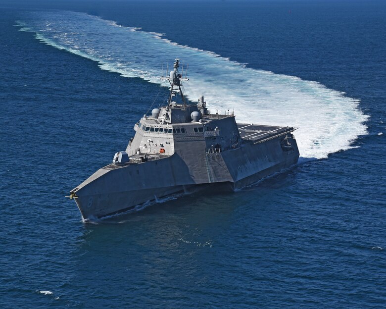 ãUSS Montgomery (LCS-8)ãçåçæå°çµæ