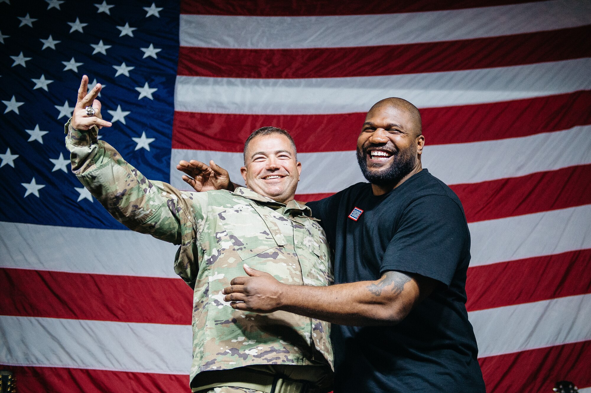 USO Summer Tour Visits Red Tails