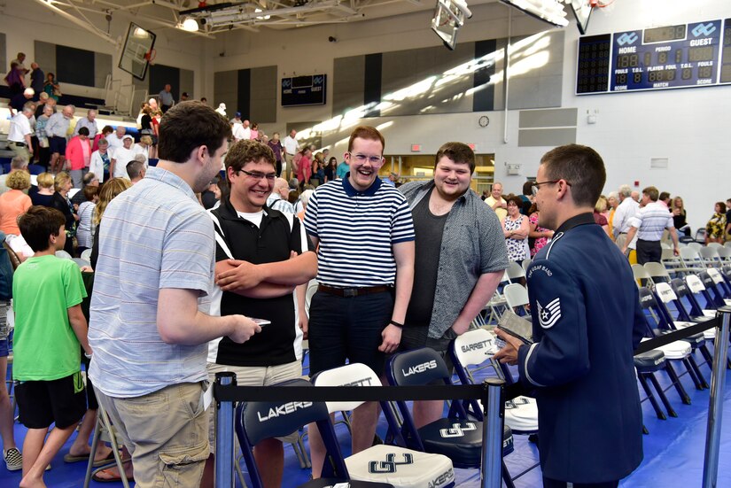 Airman of Note play during a TDY to Ohio