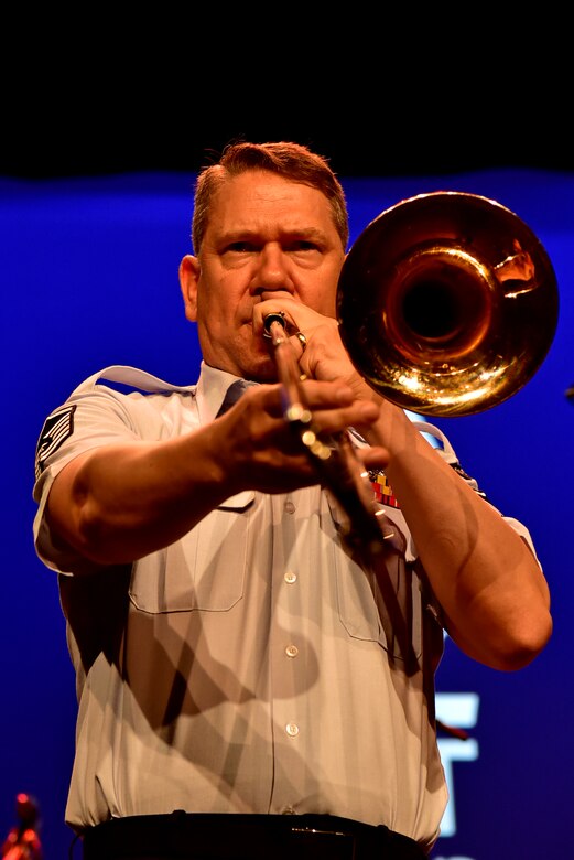 Airman of Note play during a TDY to Ohio