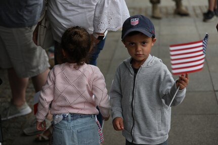 U.S. Soldiers participate in Freedom Festival