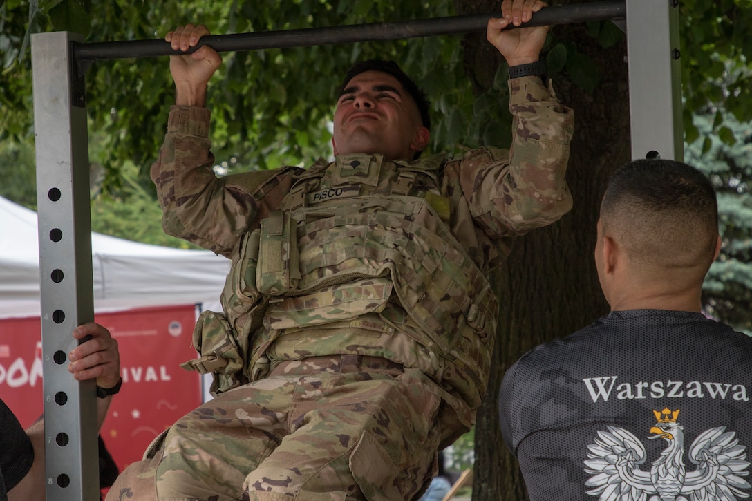 U.S. Soldiers participate in Freedom Festival