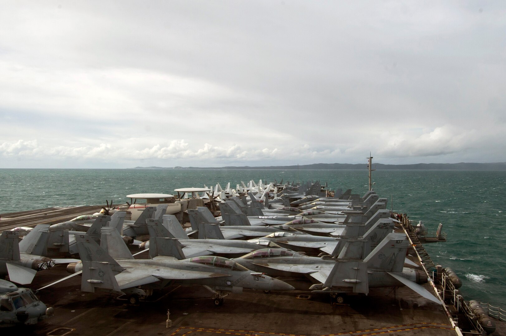 The Ronald Reagan Strike Group Arrives in Brisbane