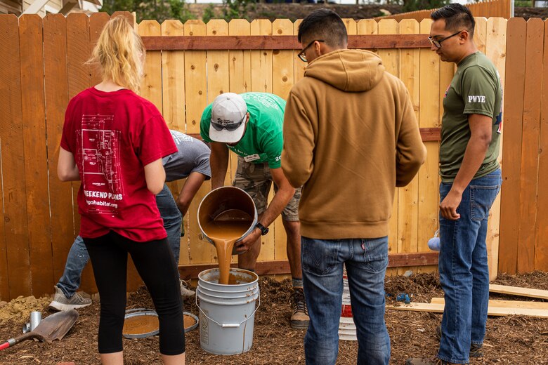 Healing Homes: SMP Marines helps local Habitat for Humanity