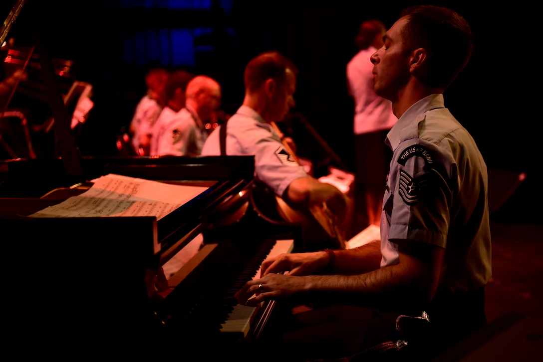 Airman of Note play during a TDY to Ohio