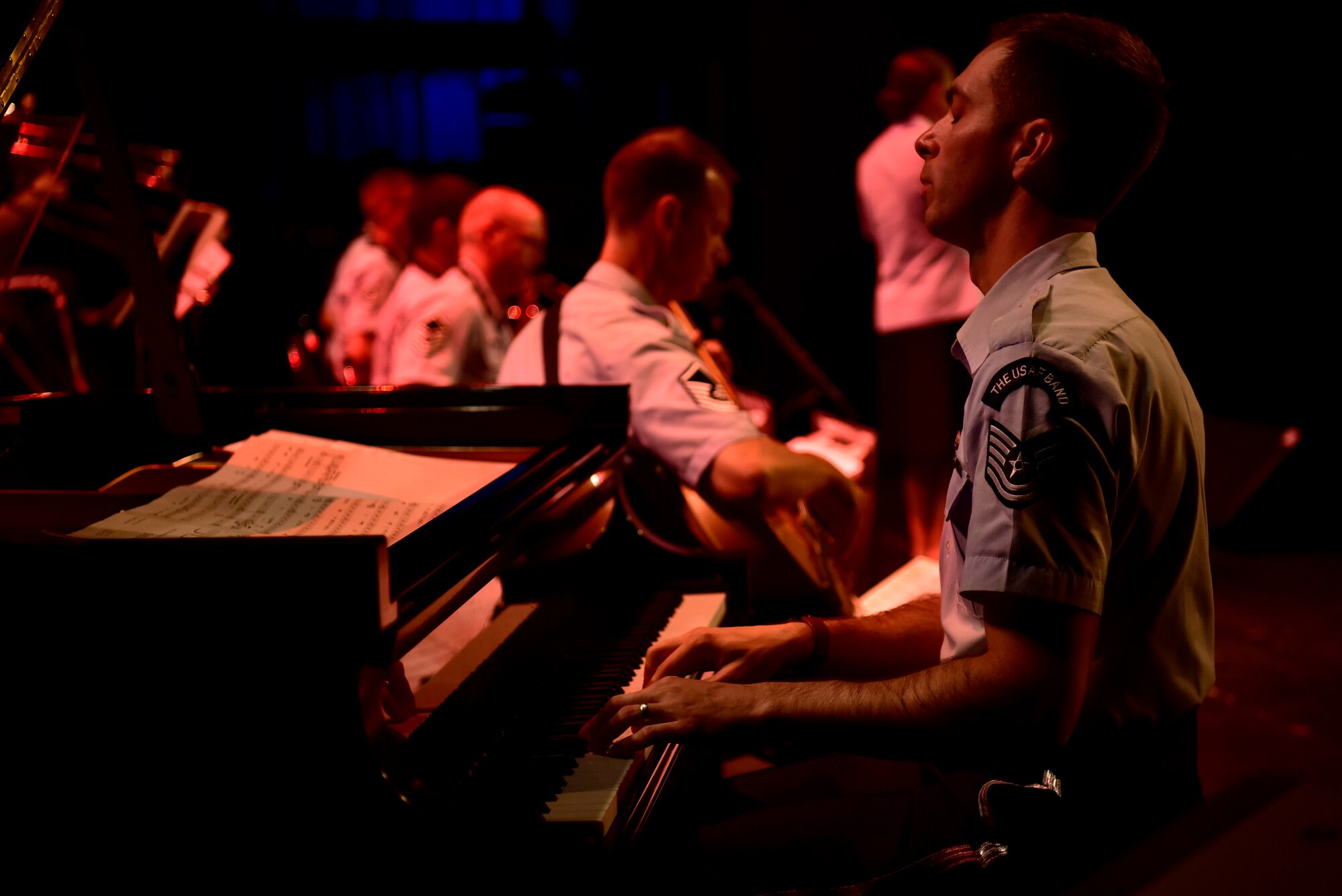 Airman of Note play during a TDY to Ohio