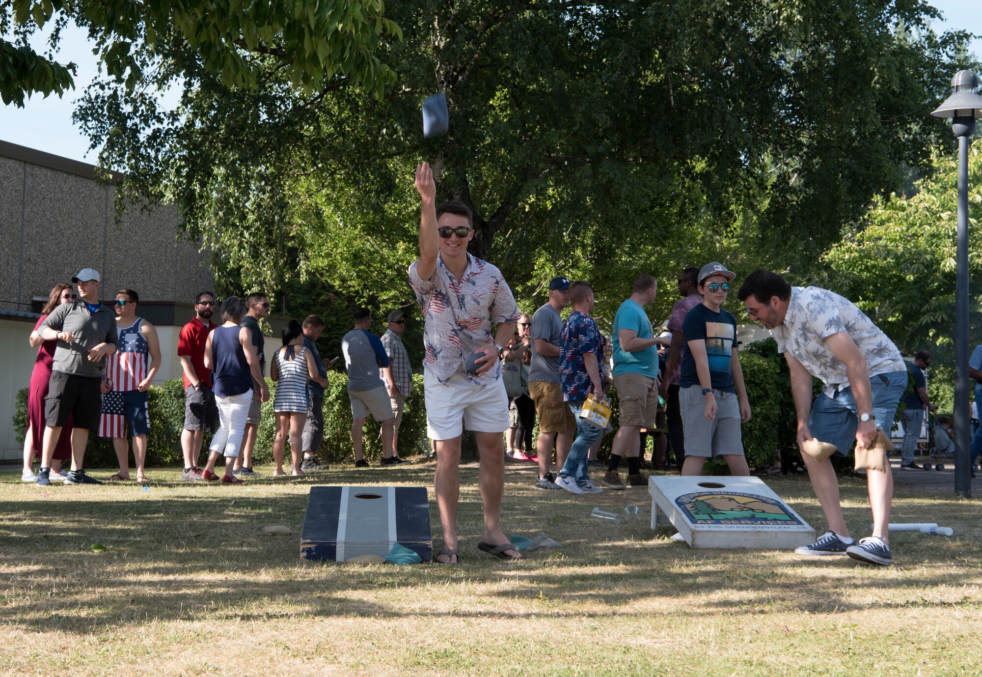 More than 100 people volunteered to make Super Saber Appreciation Day possible