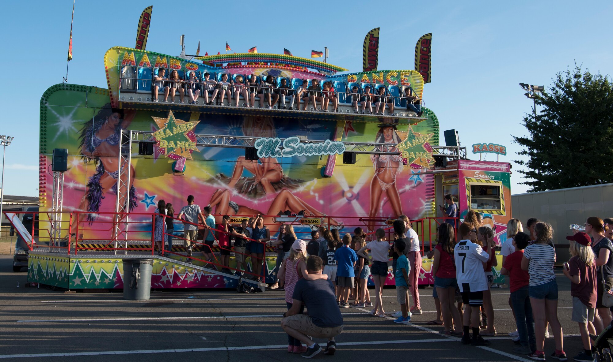 This was one of four rides at the Super Saber Appreciation Day celebration
