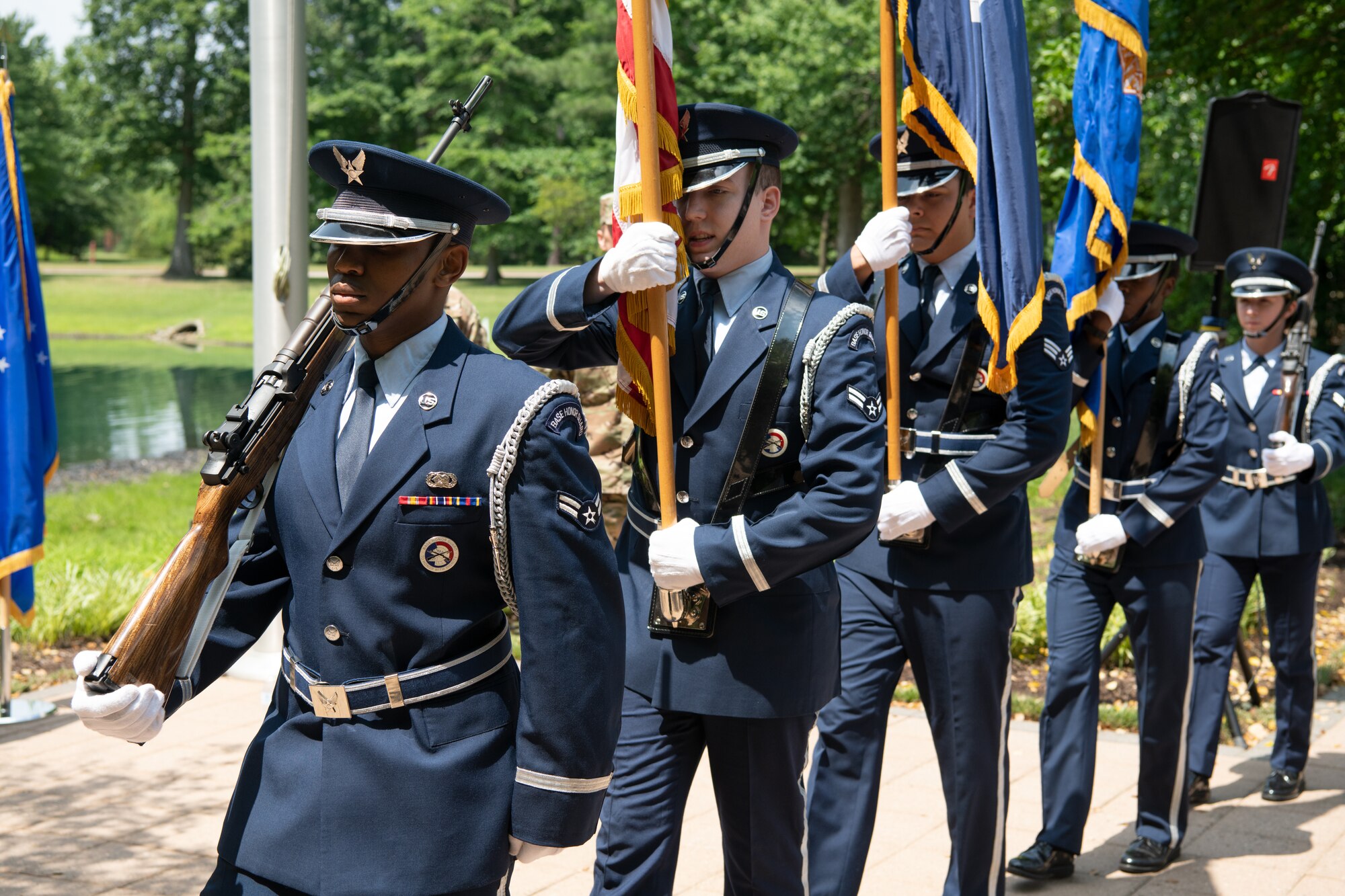 185th Cyber Operations Squadron assumption of command ceremony