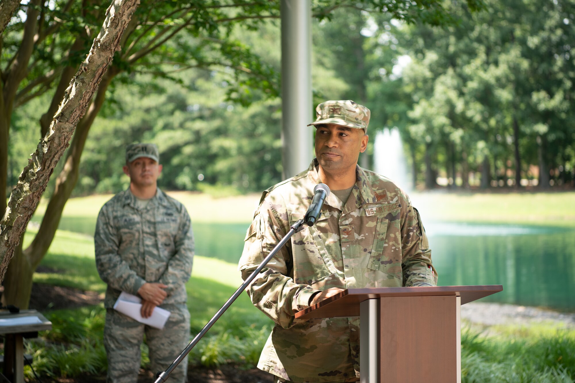 185th Cyber Operations Squadron assumption of command ceremony