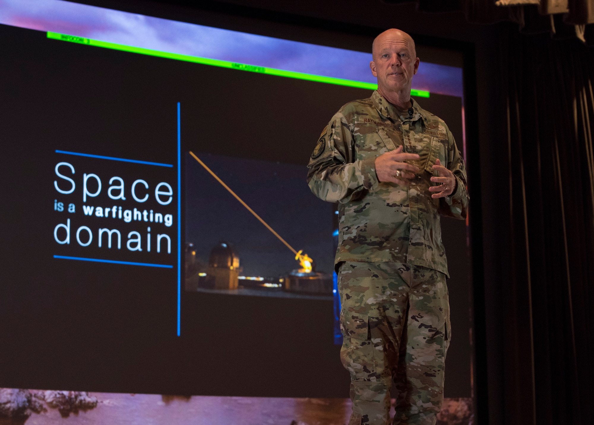 Air Force Space Command, AFSPC, Gen. Raymond, General Raymond