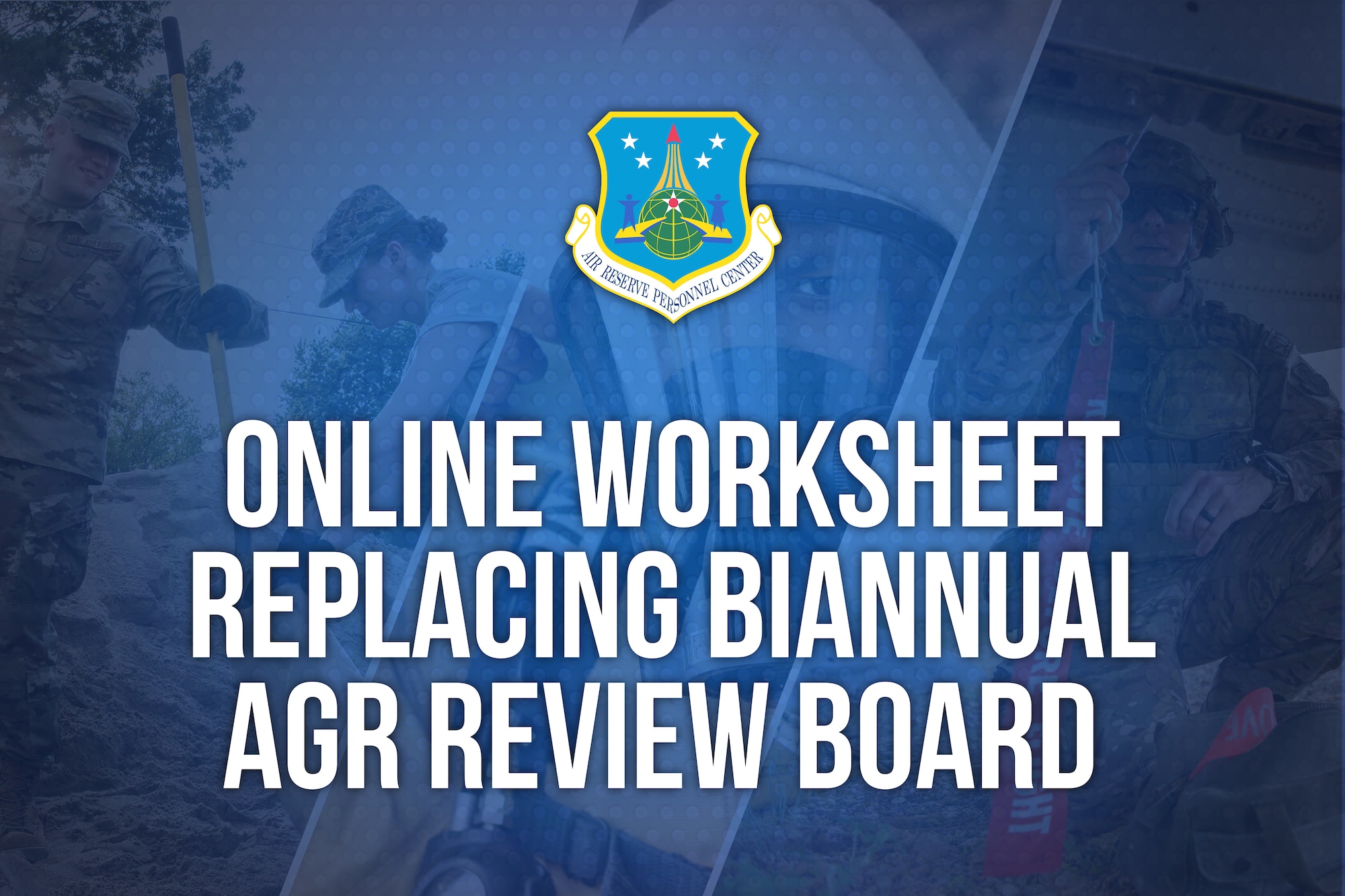 Lt. Gen Richard Scobee, Chief of Air Force Reserve, approved changes to the Active Guard Reserve program earlier this year which are expected to be implemented September 1. The ACD worksheet is currently in the testing phase at HQ ARPC with implementation coming soon. AGR members who are not career status and have a date of separation before December 2020 will be the first to complete the ACD worksheet. Members who do not complete their ACD worksheet will separate from their AGR status on their date of separation. However, AGR members may apply for additional AGR positions, regardless of the outcome of an ACD. (U.S. Air Force graphic by Staff Sgt. Katrina M. Brisbin)