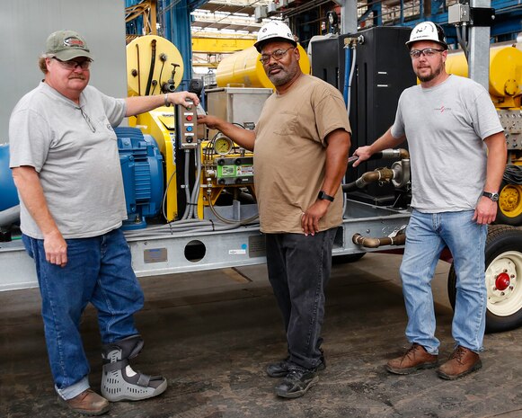 Hydro Plan:
Norfolk Naval Shipyard and Puget Sound Naval Shipyard and Intermediate Maintenance Facility partner in hydrolancing work