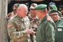 U.S. Maj. Gen. Roger L. Cloutier Jr., U.S. Africa Chief of Staff visits a field hospital near Tata, Morocco.