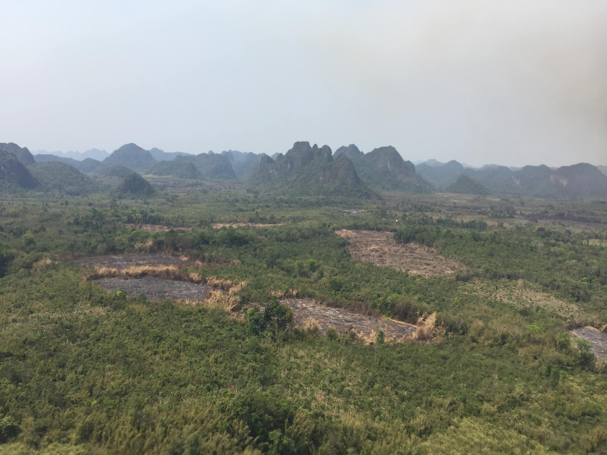 The main base camp for Recovery Team One rests in a field March 12, 2019, in the country of Lao People’s Democratic Republic. The Defense Prisoner of War/Missing in Action Accounting Agency deploys agency teams to countries throughout Asia, the Pacific, Europe and to the United States to recover fallen or missing service members. (Courtesy Photo)