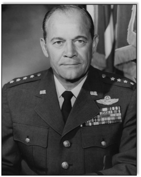 Gen. Joseph J. Nazzaro Pacific Air Forces commander 1 August 1968.