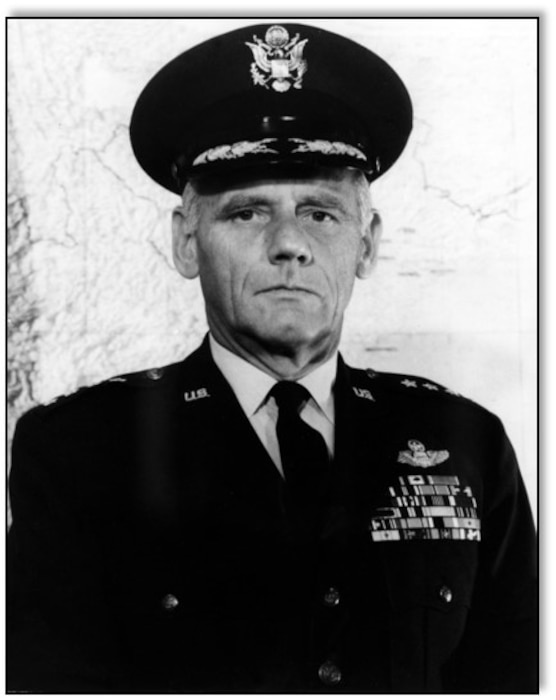 Gen. Lucius D. Clay Jr. Pacific Air Forces commander 1 August 1971.