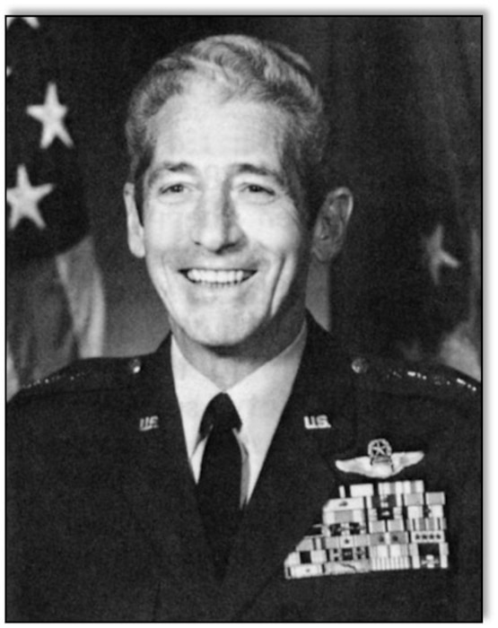 Gen Robert W. Bazley Pacific Air Forces commander 25 September 1984.