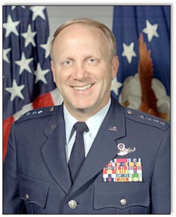 Gen. Jimmie V. Adams Pacific Air Forces commander 19 February 1991.