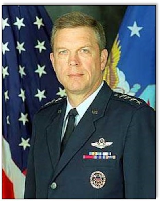 Gen. Patrick K. Gamble Pacific Air Forces commander 31 July 1998.