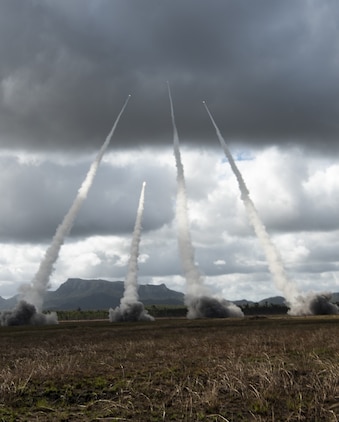 A live-fire demonstration was performed during Exercise Talisman Sabre 2019 (TS19), July 8, 2019. TS19 is a bilateral combined Australian and United States training. The exercise is designed to practice respective military services with associated agencies, through planning and conducting combined and joint task force operations. (U.S. Air Force photo by Senior Airman Ashley Maldonado)