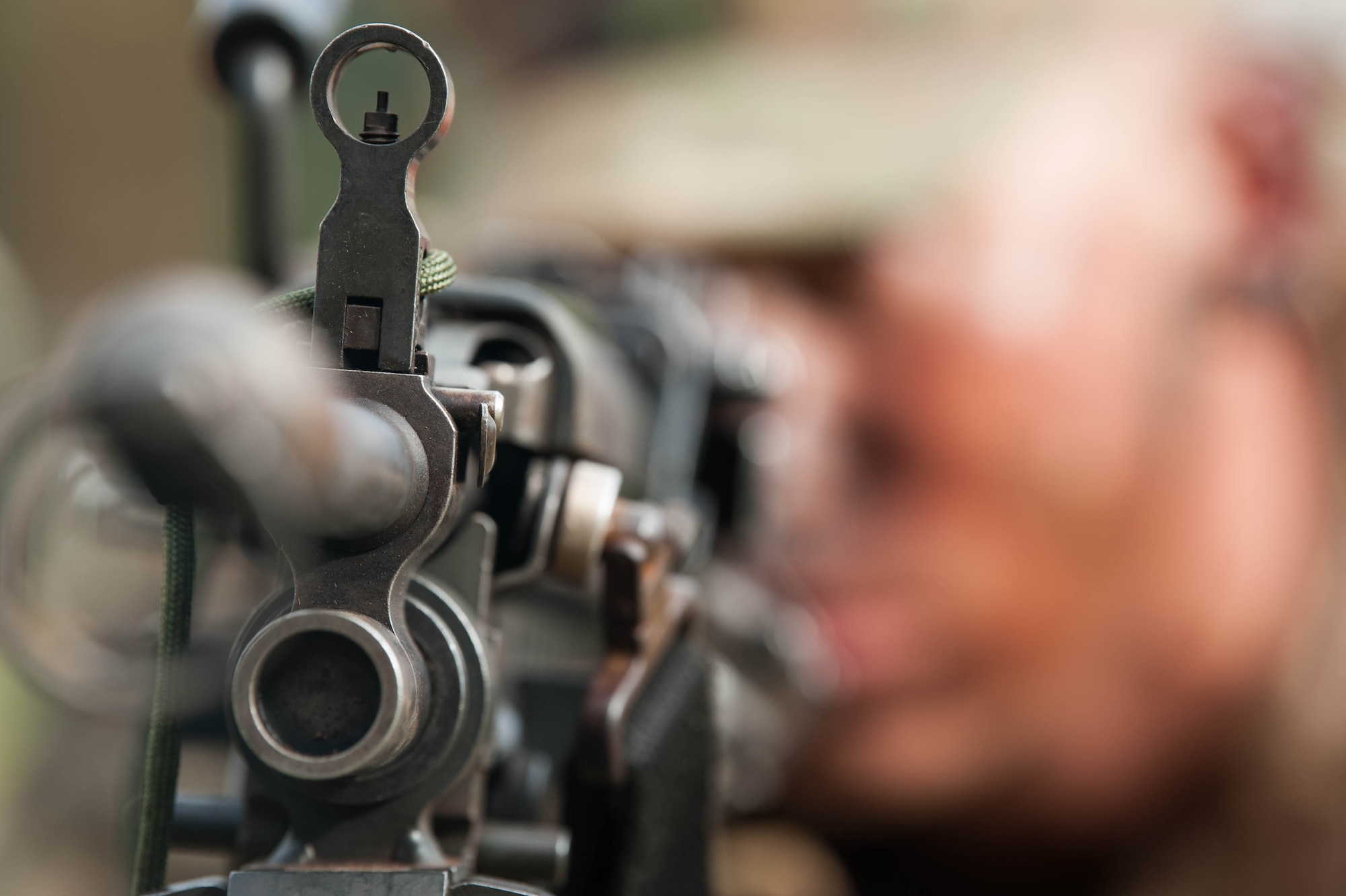 1st Lt. Benjamin Gardner, Ranger Assessment Course student, focuses on react to contact techniques during the RAC near Schofield Barracks, Oahu, Hawaii, May 18, 2019. The Airmen who pass the RAC gain more than a ticket into Ranger School and knowledge on Army tactics – they learn to lead. Throughout the course, Airmen were tested on their ability to perform land navigation, ambush, react to contact and squad attacks. Along with those assessments, the students went on runs and marches of different distances – all leading up to a 12-mile ruck march two days before graduation. (U.S. Air Force photo by Staff Sgt. Hailey Haux)